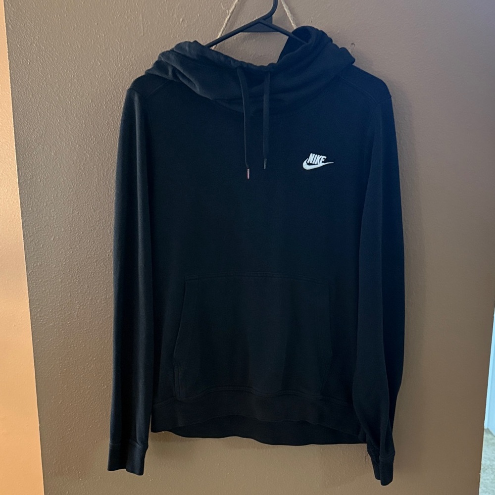 Nike Black Cowl Neck Hoodie
